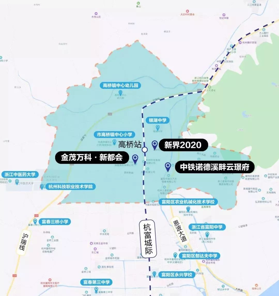 楼市浙江情报站I秦望城市眼万达广场富阳买房怎么选？