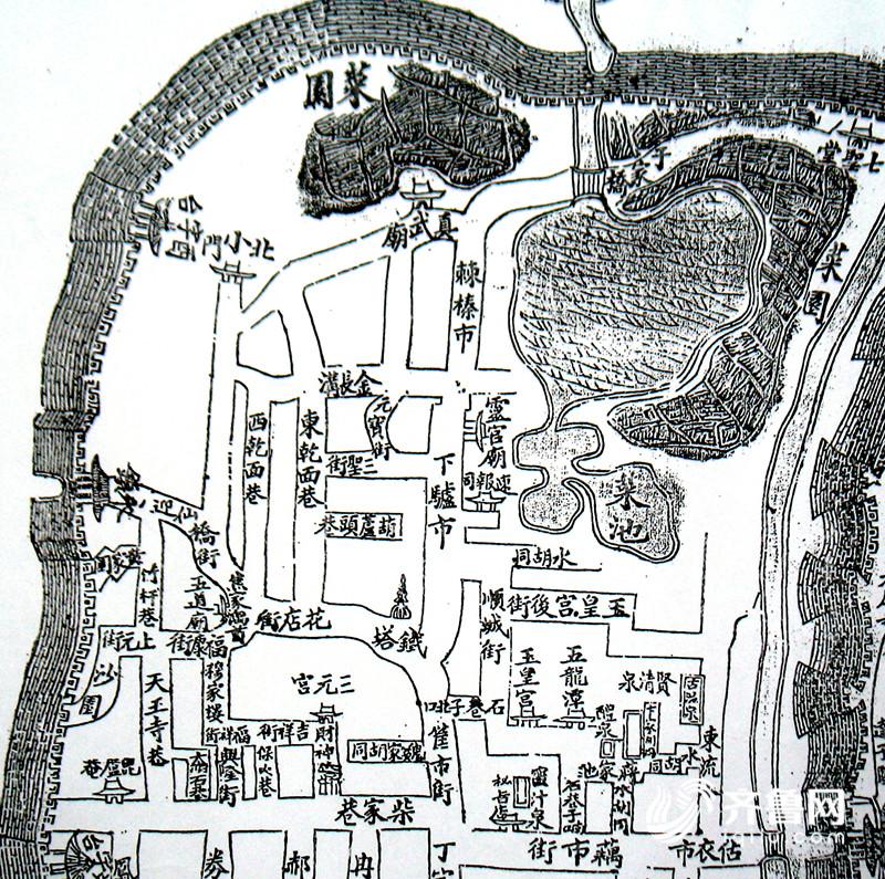 城市细节丨棘榛市街=制锦市街，济南有个“让让巷”，现在叫啥？