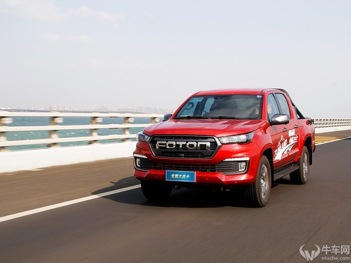 福田拓陆者大皮卡视频,福田皮卡汽车拓陆者全新大皮卡
