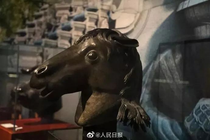 马首回归圆明园十二兽首现状,马首铜像回归圆明园二周年