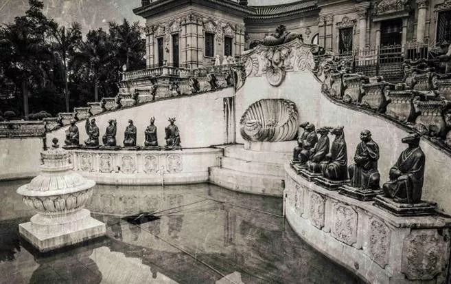 马首回归圆明园十二兽首现状,马首铜像回归圆明园二周年