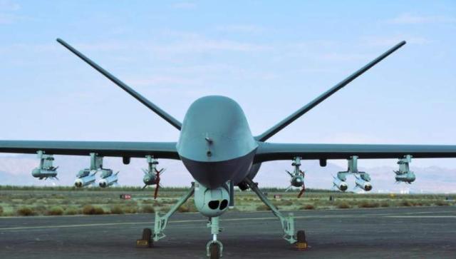 沙特翼龙无人机降落,沙特无人机被击落