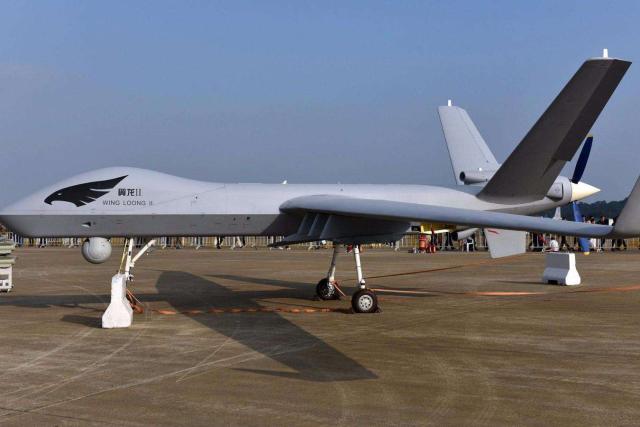 沙特翼龙无人机降落,沙特无人机被击落