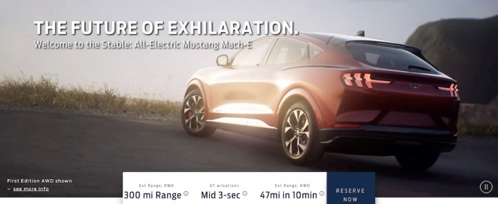 福特mustangmach-e2022款,2022新款福特mustangmach-e价格
