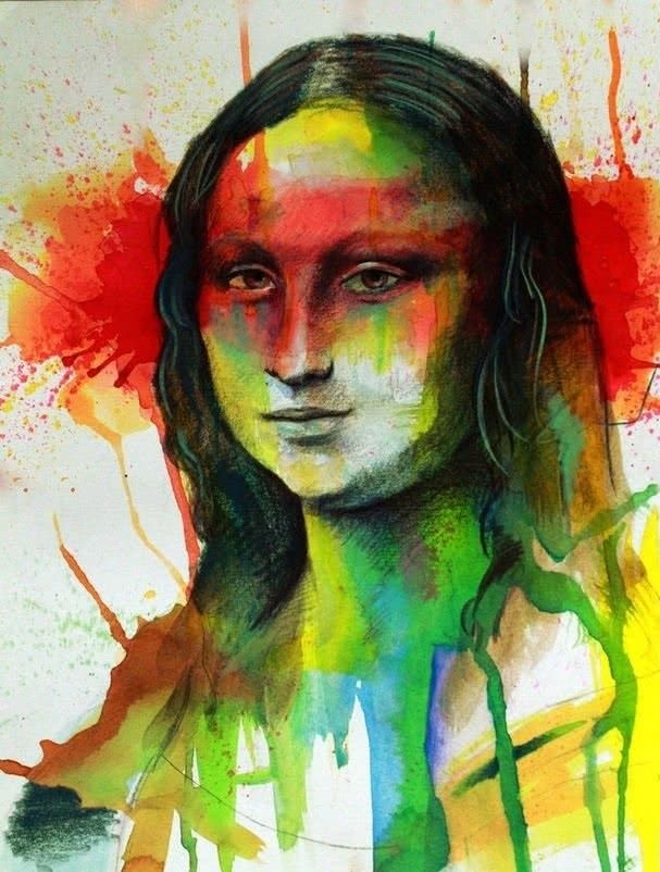 怎样用水彩画出手绘的色彩,水彩画特殊技法朦胧感