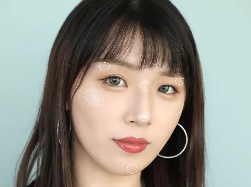 五官扁平怎么画出混血的感觉,菱形脸混血妆容教程