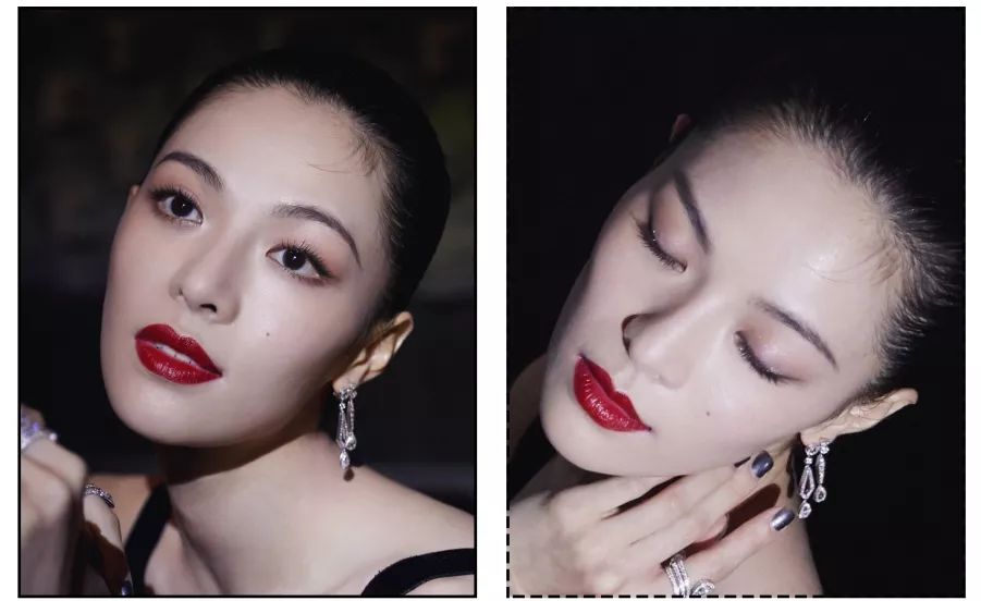 五官扁平怎么画出混血的感觉,菱形脸混血妆容教程