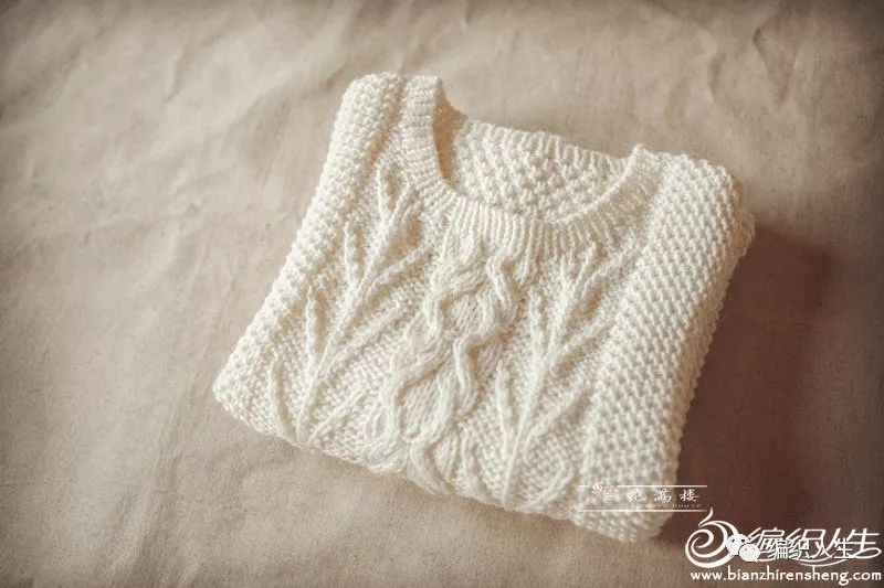 棒针女背心配色编织花样图解,达西妈妈女士圆领背心编织图解