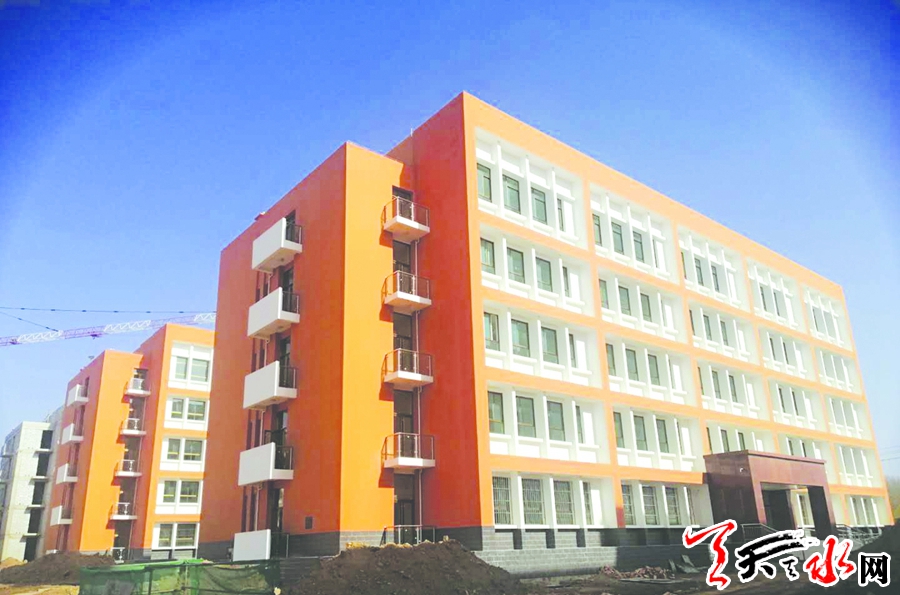 甘谷县正在修建的学校,甘谷县模范初级中学