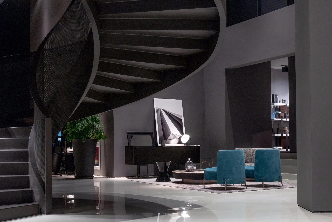 家天地DomusTiandi再携Minotti,Oluce惊艳2019米兰上海展