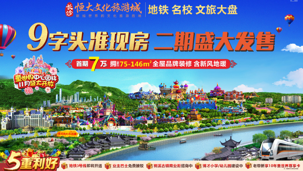 恒大童世界有建成的吗,恒大童世界能发展起来吗