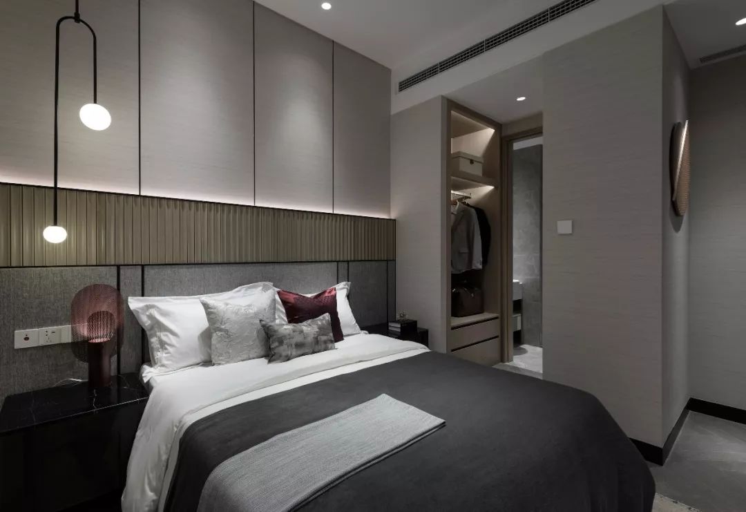 挑高法式轻奢样板间,意式英伦风装修