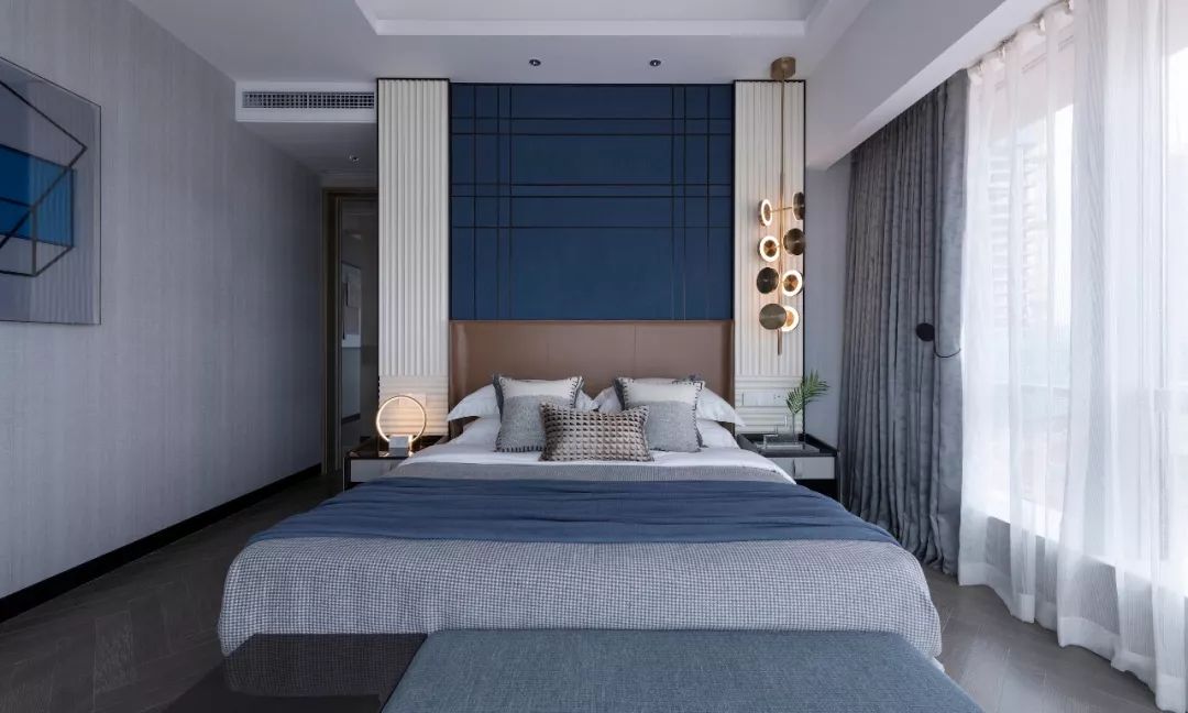 挑高法式轻奢样板间,意式英伦风装修