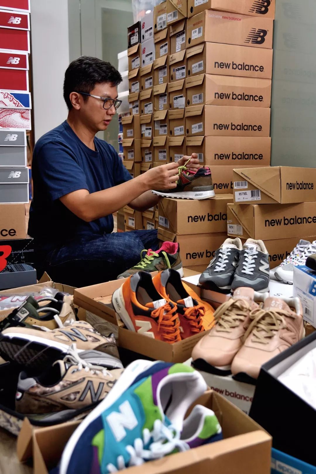 球鞋收藏家介绍球鞋背后的故事,球鞋爱好者的收藏与经历