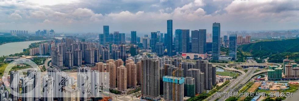 南宁天际线漂亮,美出天际线