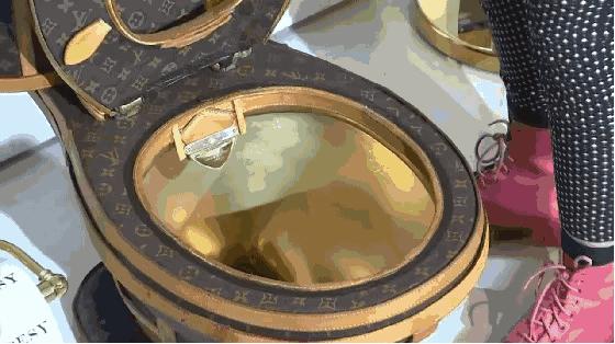 捧着Prada的鲜花，坐着LV的马桶，脚上的Nike球鞋能充电？