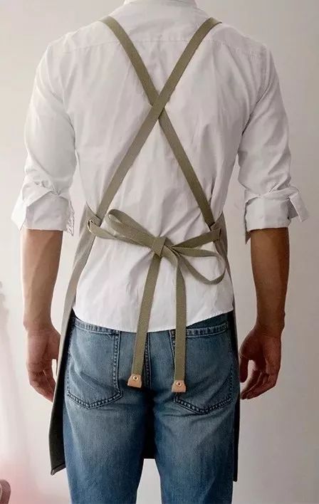 系围裙的男人最性感!美式重磅复古风,做家务也要帅