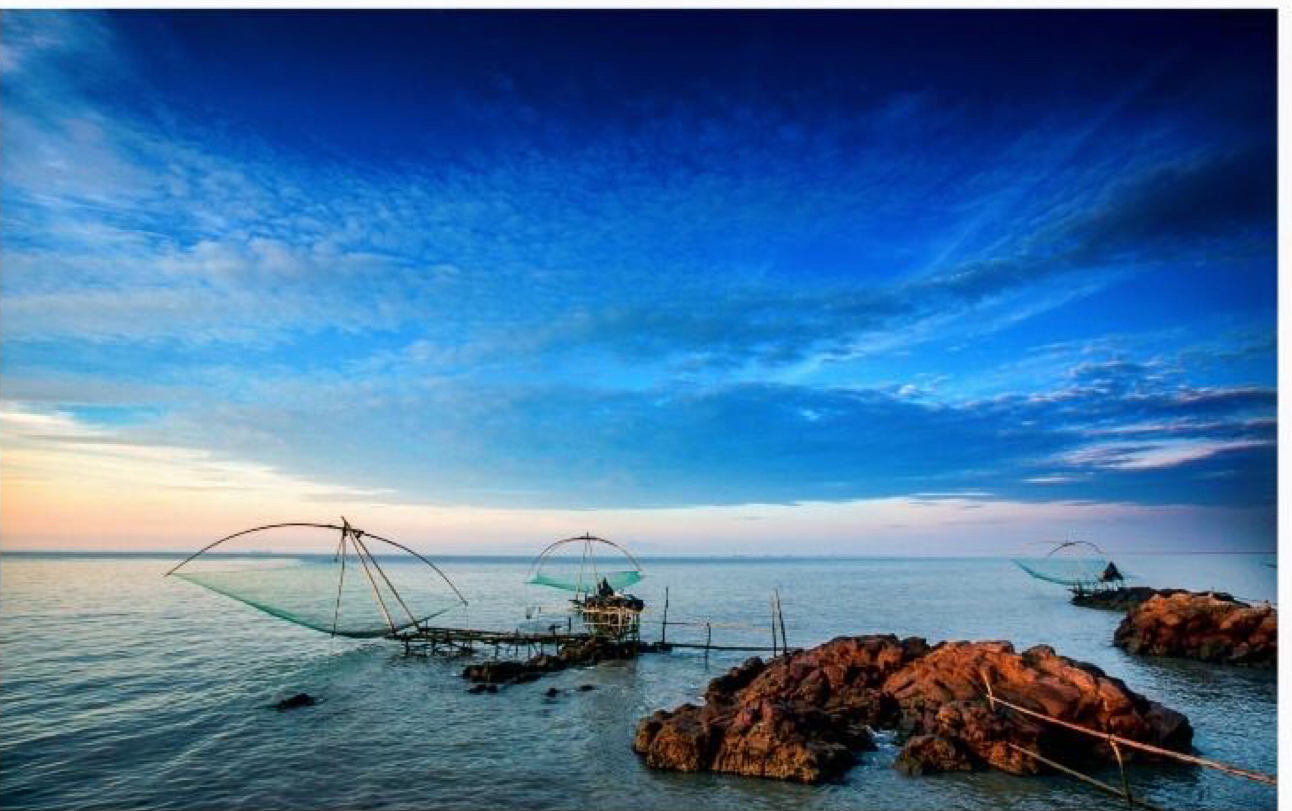 山、海、沙、港……这里有着离上海最近的海滩,它的名字叫北仑