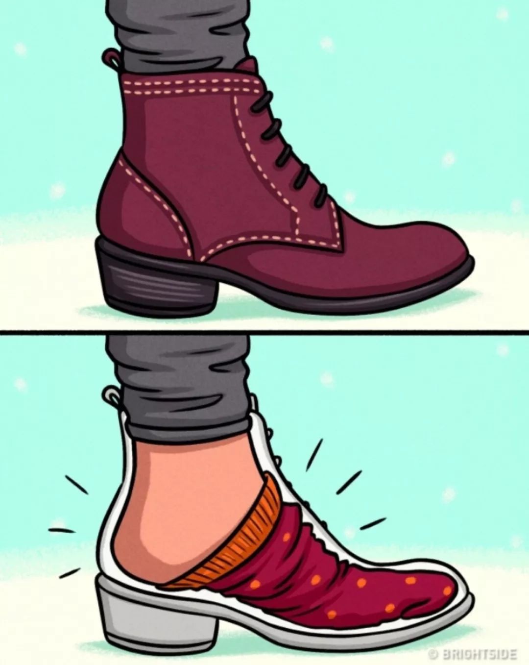 女孩过冬,女生过冬状态