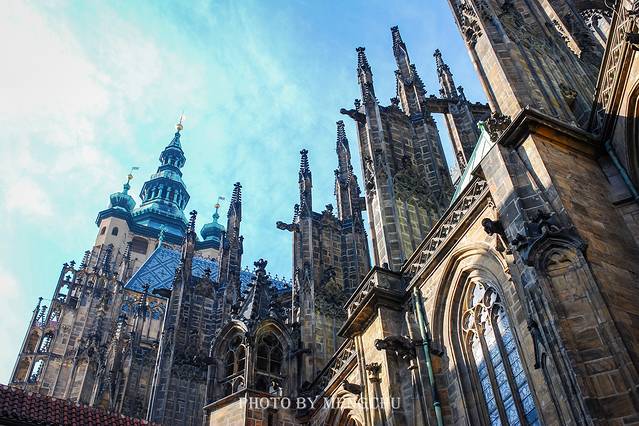 布拉格伏尔塔瓦河畔的童话之城,捷克伏尔塔瓦河畔