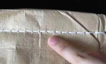 大米袋子拆口小技巧,大米袋怎样拆