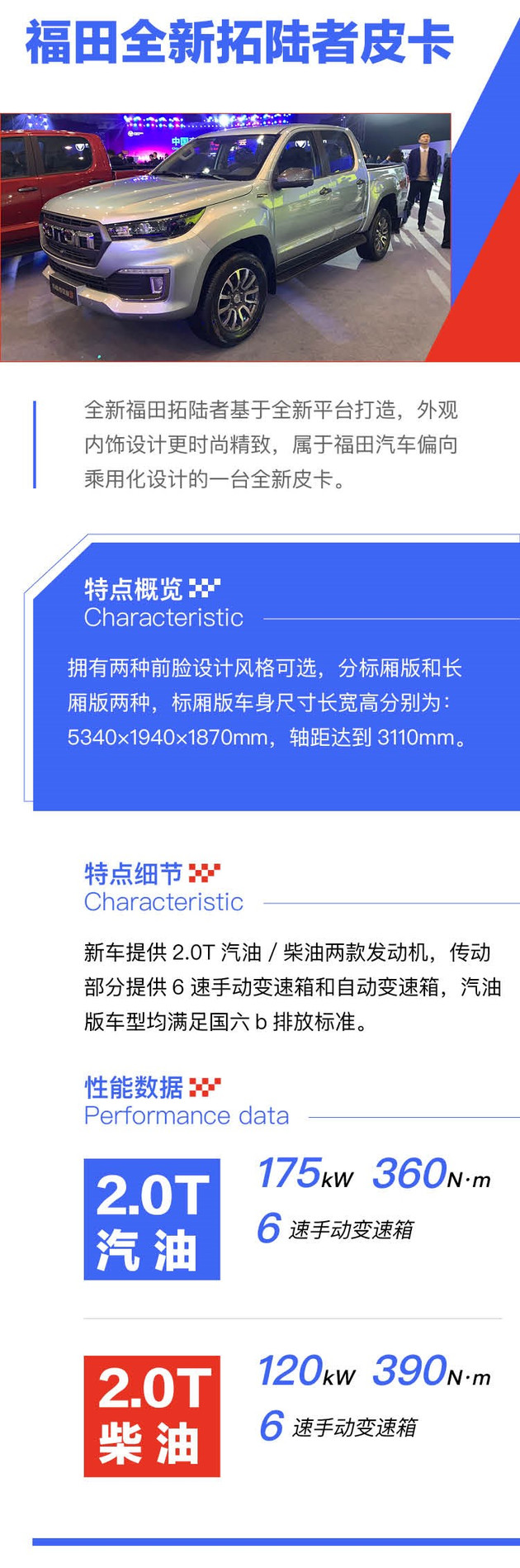 福田皮卡拓陆者新车什么价,福田皮卡拓陆者最新车型