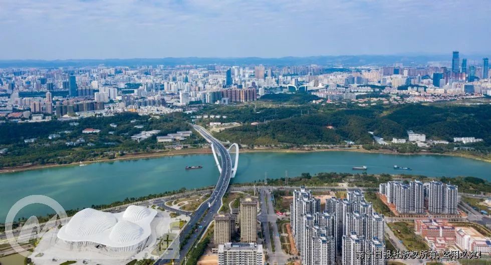 南宁天际线漂亮,美出天际线