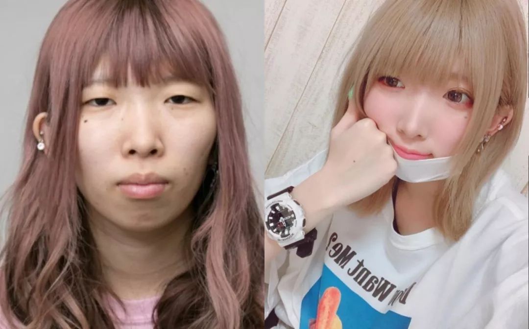 整容脸特夸张的女网红,长相精致整容女网红