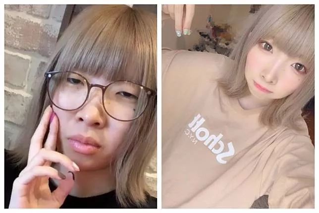 整容脸特夸张的女网红,长相精致整容女网红