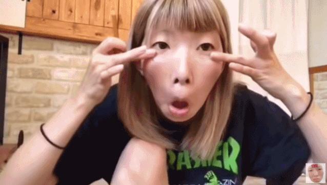 整容脸特夸张的女网红,长相精致整容女网红