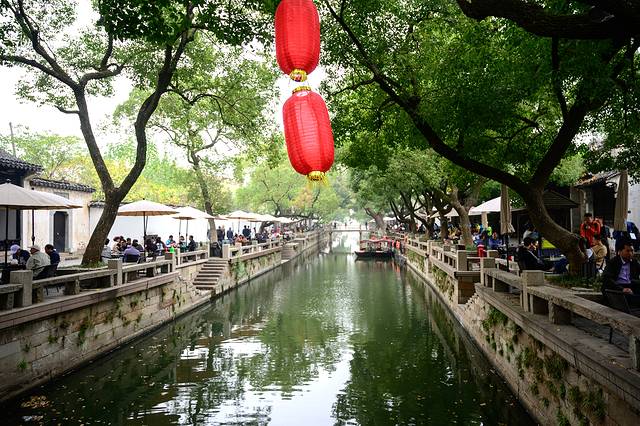 无锡旅行漫步江南水乡惠山古镇，寻找帝王的足迹