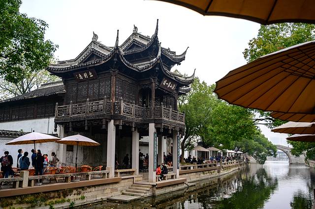 无锡旅行漫步江南水乡惠山古镇，寻找帝王的足迹
