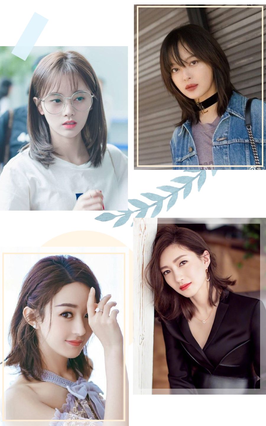 jennie发型双丸子头编发,黑色大波浪长发发型jennie