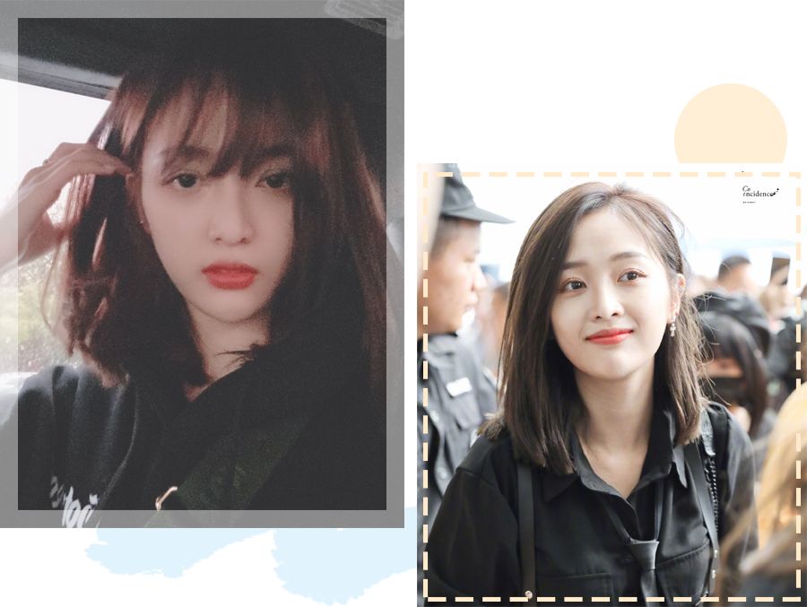 jennie发型双丸子头编发,黑色大波浪长发发型jennie