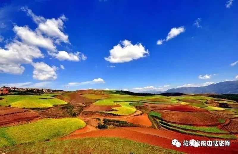 大地的调色板云南东川红土地,大地的调色板