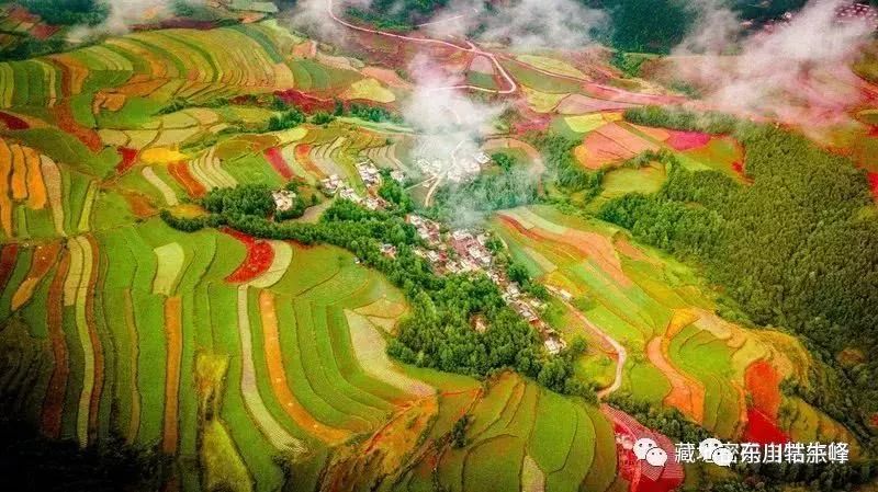 大地的调色板云南东川红土地,大地的调色板
