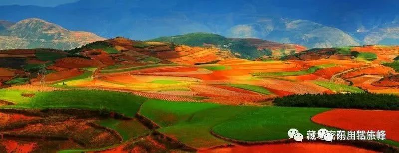 大地的调色板云南东川红土地,大地的调色板