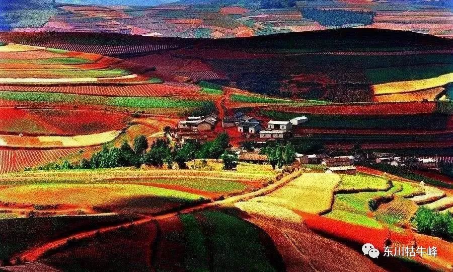 大地的调色板云南东川红土地,大地的调色板