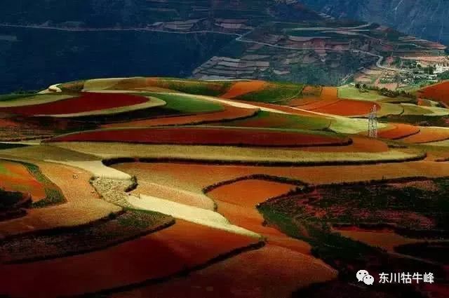 大地的调色板云南东川红土地,大地的调色板