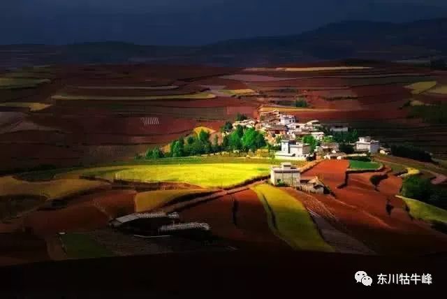 大地的调色板云南东川红土地,大地的调色板
