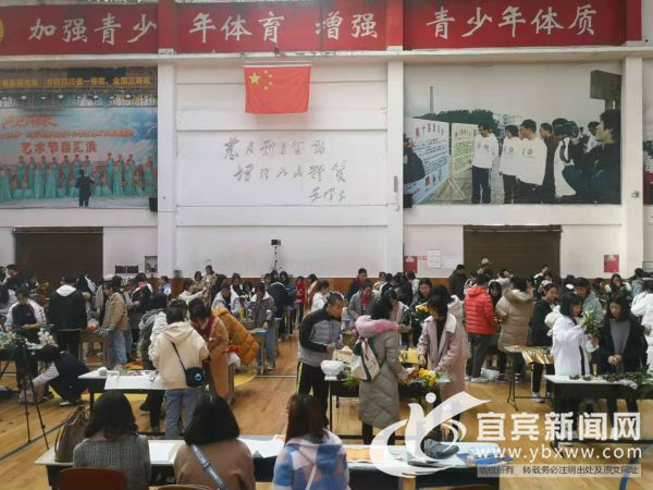 宜宾市三中文艺汇演,宜宾三中插花