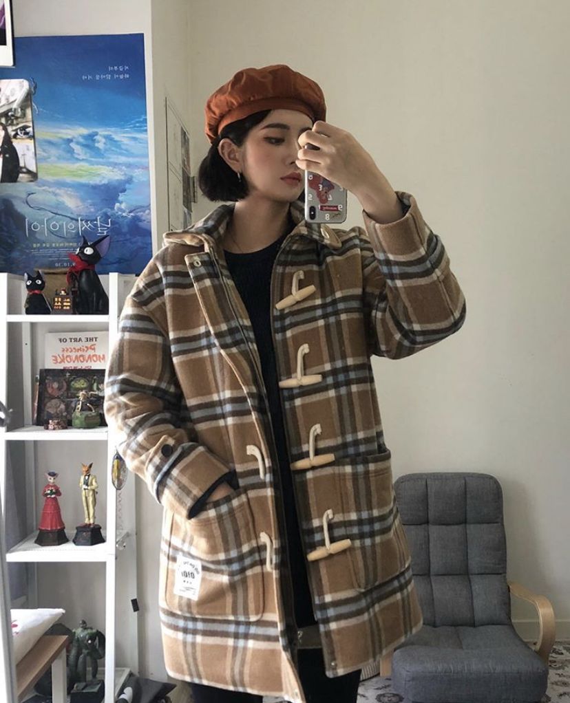 长款牛角扣大衣怎么搭配好看,冬季牛角扣大衣怎么搭配