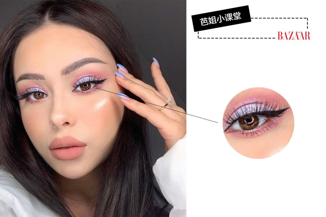 在李纯的高铁化妆视频里，我发现了女明星画眼影的新潮流