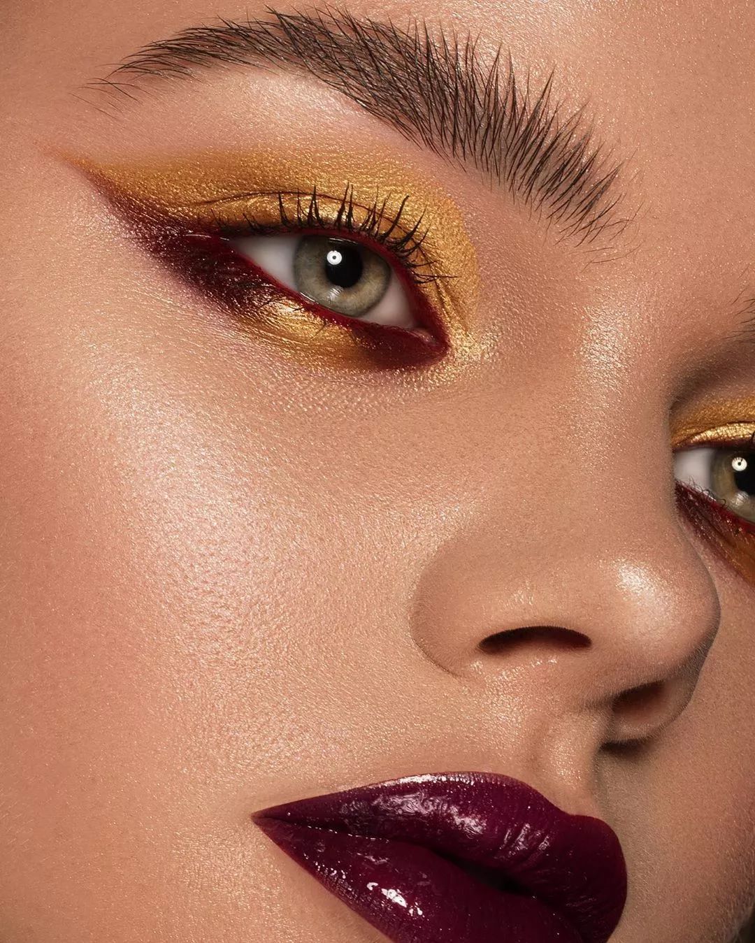 秋冬超适合温油不夸张眼妆,秋冬灵动眼妆给人干净清透的感觉