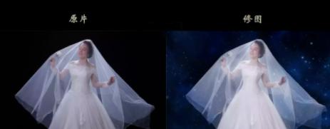 为什么没修图的婚纱照好难看,婚纱照照片前后的对比太真实了
