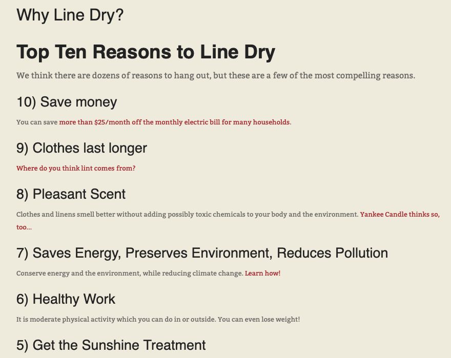 在美国户外晾衣服,为什么美国人从不在室外晾衣服