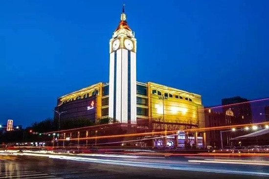 商业城网红街夜景,金阳网红街夜景