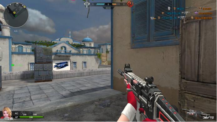 逆战海滨小镇道具教学,逆战海滨小镇中门狙击点位教学