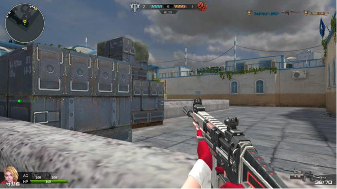 逆战海滨小镇道具教学,逆战海滨小镇中门狙击点位教学