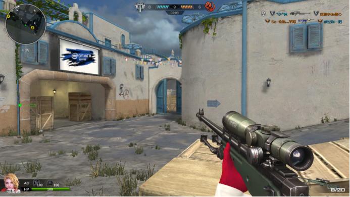 逆战海滨小镇道具教学,逆战海滨小镇中门狙击点位教学